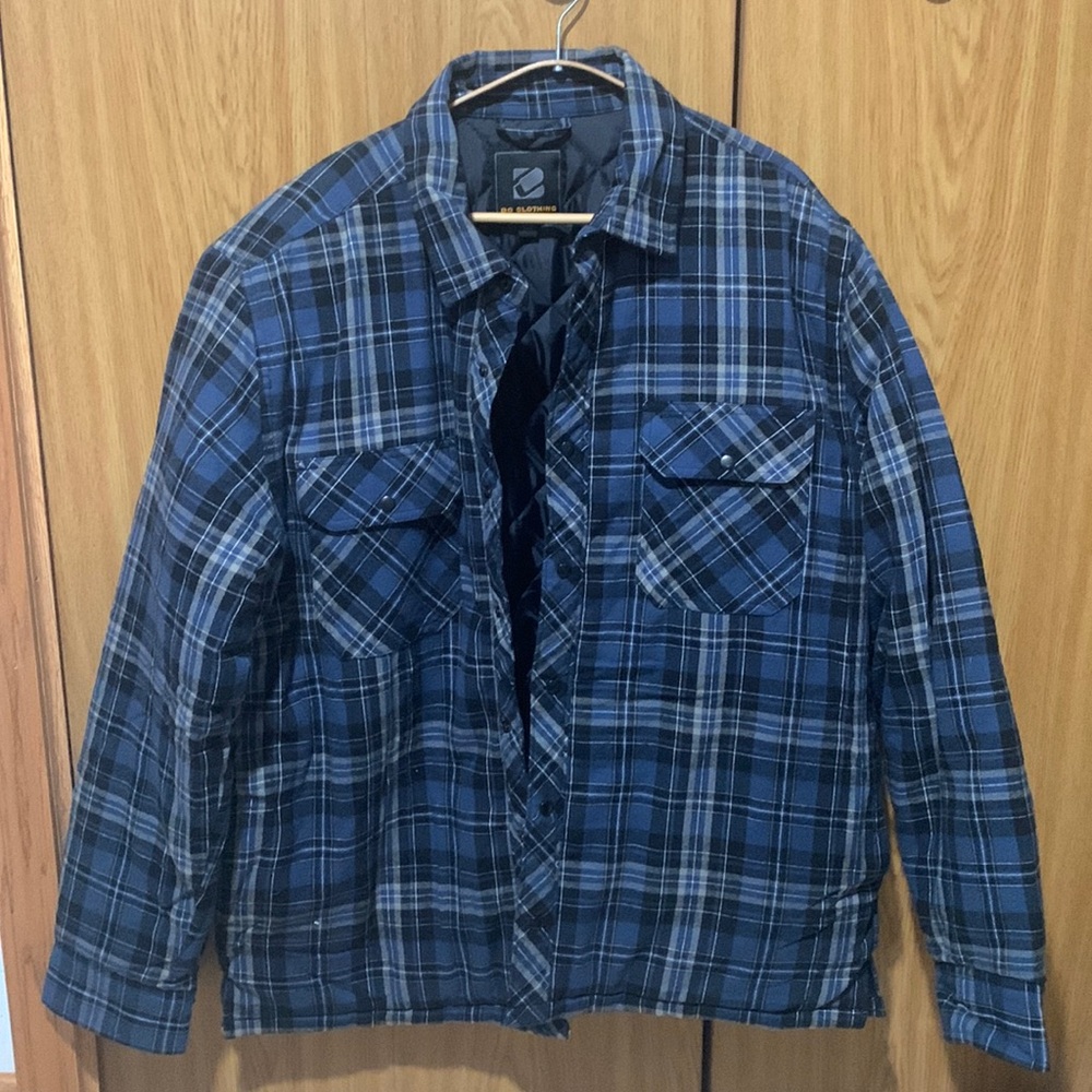 BC Clothing XL Flannel Jacket
